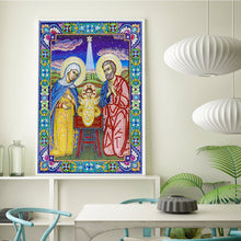 Load image into Gallery viewer, Crystal Rhinestone Painting Kit | Religious Figure Jesus
