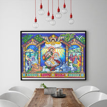 Load image into Gallery viewer, Crystal Rhinestone Diamond Painting Kit | Religious Leaders
