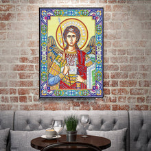 Load image into Gallery viewer, Crystal Rhinestone Diamond Painting Kit | Religious Figure Angel
