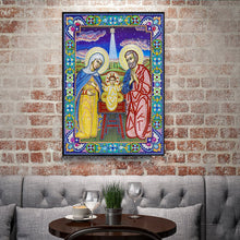 Load image into Gallery viewer, Crystal Rhinestone Painting Kit | Religious Figure Jesus
