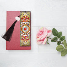 Load image into Gallery viewer, DIY Diamond Painting Bookmark | Mandala Flower
