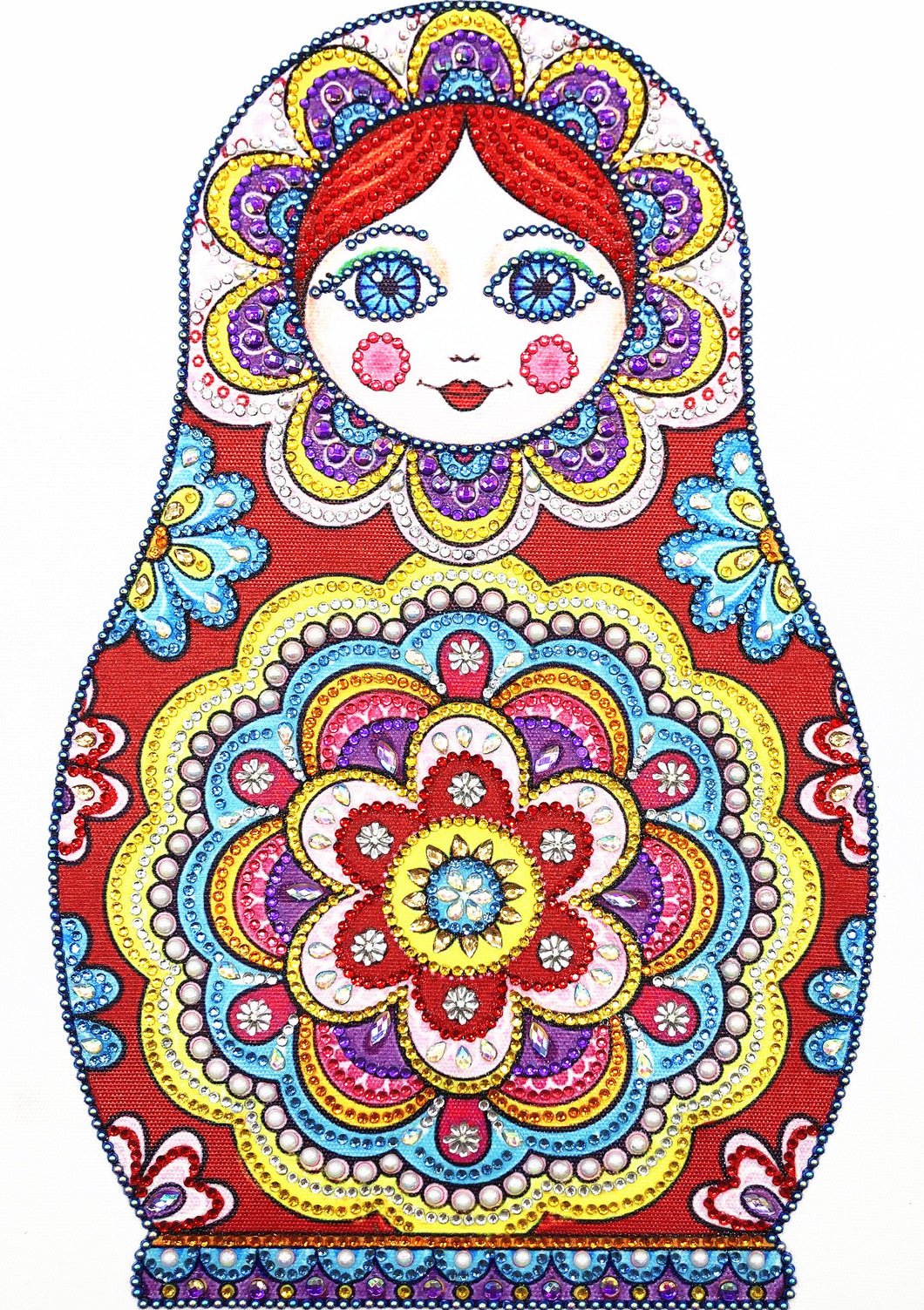 Crystal Rhinestone Diamond Painting Kit | Ceramic Doll
