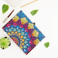 Load image into Gallery viewer, DIY Diamond Painting Notebook | Mandala Flower
