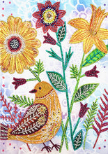 Load image into Gallery viewer, Crystal Rhinestone Diamond Painting Kit | Flowers and Birds
