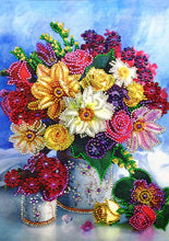 Load image into Gallery viewer, Crystal Rhinestone Diamond Painting Kit | Fresh flowers

