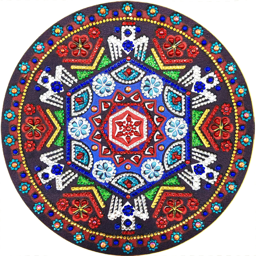 Crystal Rhinestone Diamond Painting Kit | Mandala