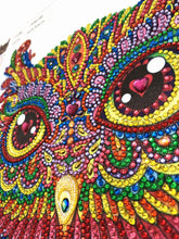 Load image into Gallery viewer, Crystal Rhinestone Diamond Painting Kit | Cartoon Owl
