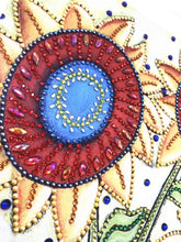 Load image into Gallery viewer, Crystal Rhinestone Diamond Painting Kit | City and Sunflower
