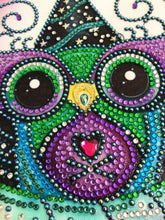 Load image into Gallery viewer, Crystal Rhinestone Diamond Painting Kit | Cartoon Owl
