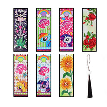 Load image into Gallery viewer, DIY Diamond Painting Bookmark | Flower
