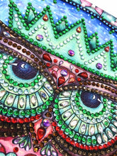 Load image into Gallery viewer, Crystal Rhinestone Diamond Painting Kit | Cartoon Owl
