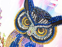 Load image into Gallery viewer, Crystal Rhinestone Diamond Painting Kit | Animal Owl
