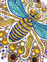 Load image into Gallery viewer, Crystal Rhinestone Diamond Painting Kit | Insect Bee
