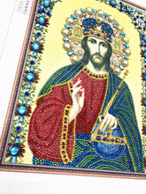 Load image into Gallery viewer, Crystal Rhinestone Diamond Painting Kit | Religious Leaders
