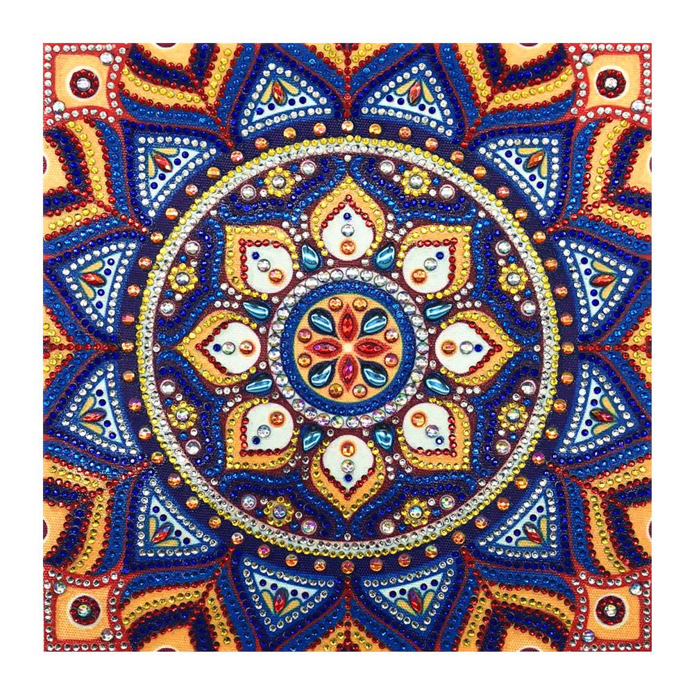 Crystal Rhinestone Diamond Painting Kit | Mandala