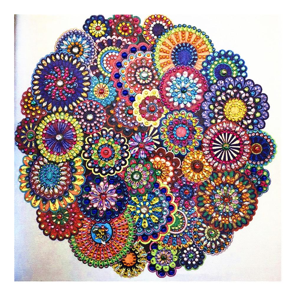 Crystal Rhinestone Diamond Painting Kit | Mandala