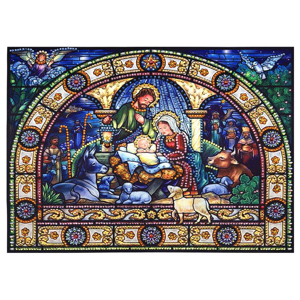 Crystal Rhinestone Diamond Painting Kit | Religious Family