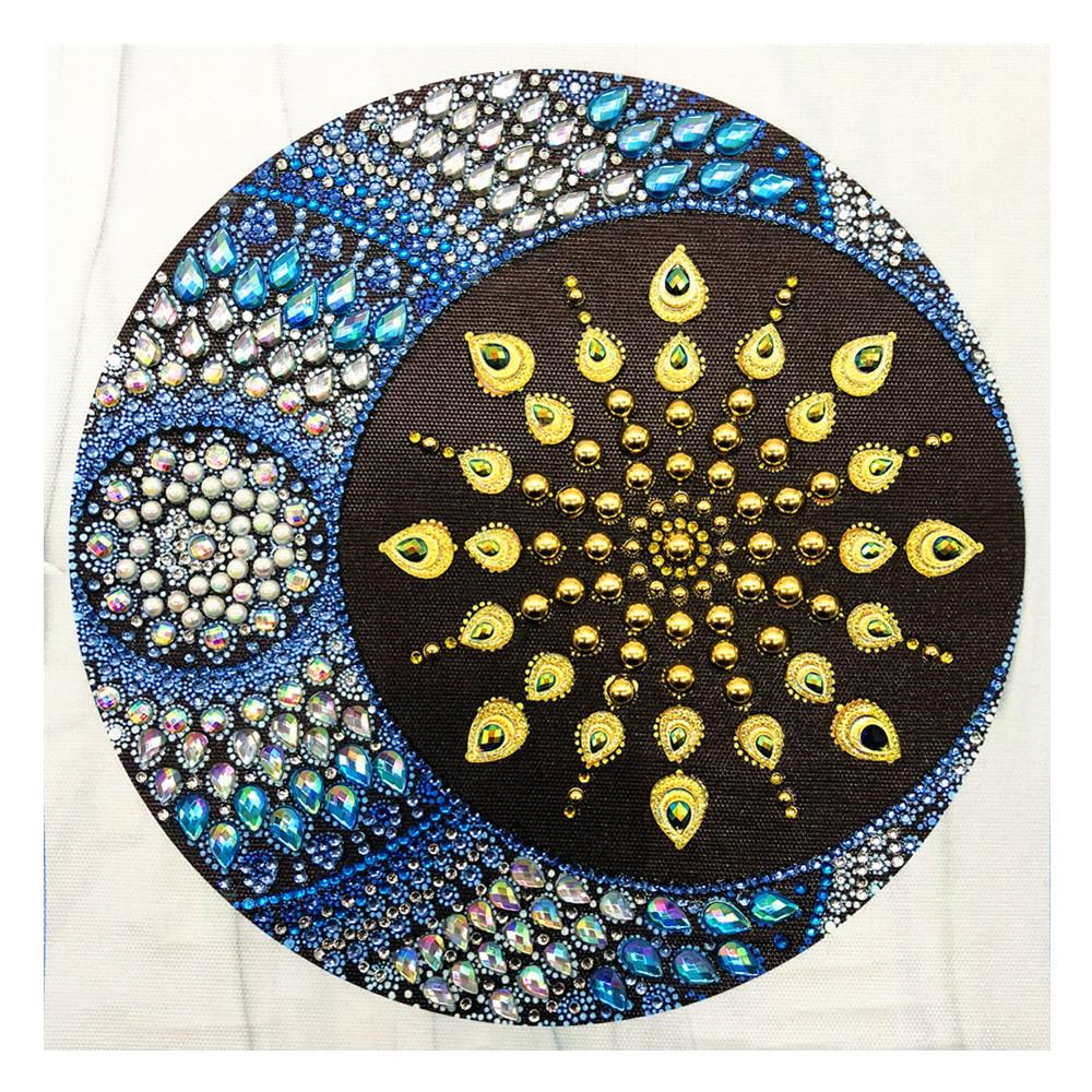 Crystal Rhinestone Diamond Painting Kit | Mandala