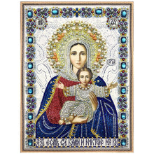 Load image into Gallery viewer, Crystal Rhinestone Diamond Painting Kit | Religious Leaders
