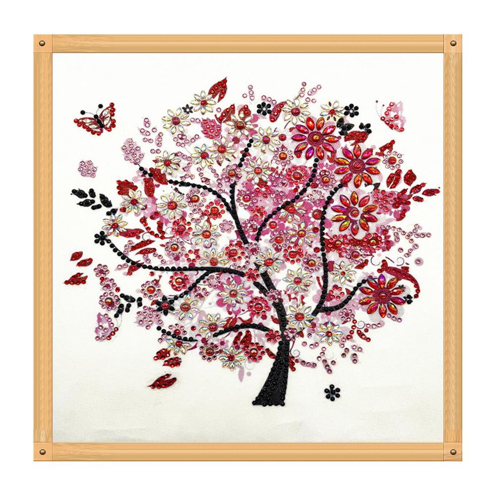 Crystal Rhinestone Diamond Painting Kit | Season Tree