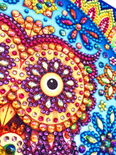Load image into Gallery viewer, Crystal Rhinestone Diamond Painting Kit | Cartoon Owl
