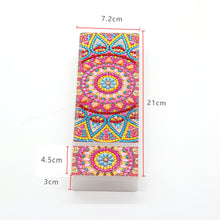 Load image into Gallery viewer, DIY Diamond Painting Stationery box | 2 Grids Mandala
