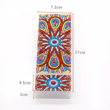 Load image into Gallery viewer, DIY Diamond Painting Stationery box | 2 Grids Mandala
