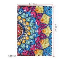 Load image into Gallery viewer, DIY Diamond Painting Notebook | Mandala Flower
