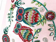Load image into Gallery viewer, Crystal Rhinestone Diamond Painting Kit | Cartoon Animal Owl
