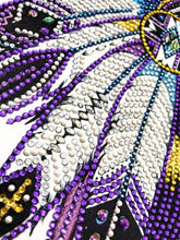 Load image into Gallery viewer, Crystal Rhinestone Diamond Painting Kit | Indian Skull
