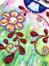 Load image into Gallery viewer, Crystal Rhinestone Diamond Painting Kit | Cartoon Owl
