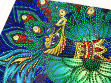 Load image into Gallery viewer, Crystal Rhinestone Diamond Painting Kit | Animal Peacock

