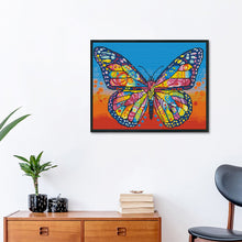 Load image into Gallery viewer, 11CT Full Cross Stitch | Colorful butterfly (36x46cm)
