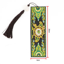 Load image into Gallery viewer, DIY Diamond Painting Bookmark | Mandala Flower
