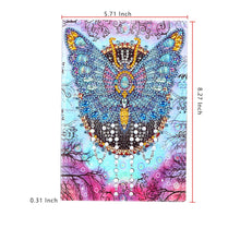 Load image into Gallery viewer, DIY Diamond Painting Notebook | Butterfly
