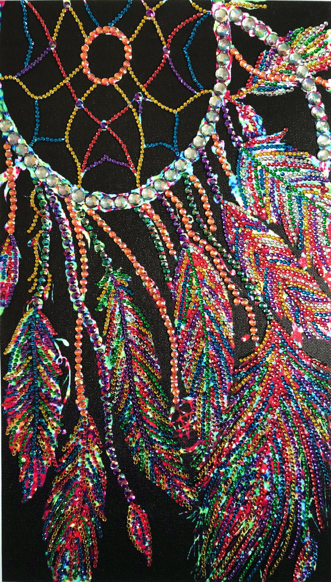 Crystal Rhinestone Diamond Painting Kit | Dreamcatcher Feather