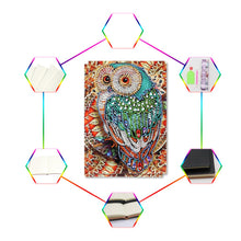 Load image into Gallery viewer, DIY Diamond Painting | Owl Notebook
