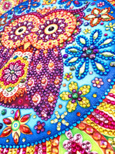Load image into Gallery viewer, Crystal Rhinestone Diamond Painting Kit | Cartoon Owl
