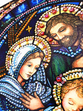 Load image into Gallery viewer, Crystal Rhinestone Diamond Painting Kit | Religious Family
