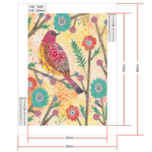 Load image into Gallery viewer, Crystal Rhinestone Diamond Painting Kit | Flowers and birds
