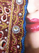 Load image into Gallery viewer, Crystal Rhinestone Diamond Painting Kit | Indian Beauty
