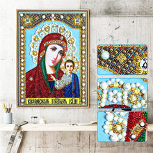 Load image into Gallery viewer, Crystal Rhinestone Diamond Painting Kit | Religious Figures
