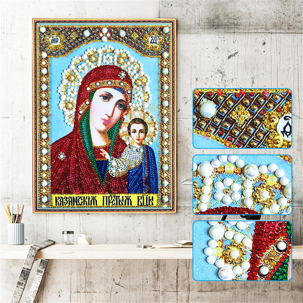 Crystal Rhinestone Diamond Painting Kit | Religious Figures