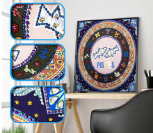 Load image into Gallery viewer, Crystal Rhinestone Diamond Painting Kit | Compass Pisces
