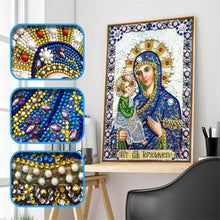 Load image into Gallery viewer, Crystal Rhinestone Diamond Painting Kit | Religious Leaders
