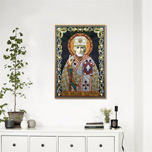 Load image into Gallery viewer, Crystal Rhinestone Diamond Painting Kit | Religious Leaders
