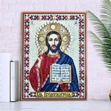 Load image into Gallery viewer, Crystal Rhinestone Diamond Painting Kit | Religious Figures
