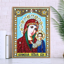 Load image into Gallery viewer, Crystal Rhinestone Diamond Painting Kit | Religious Figures
