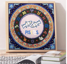 Load image into Gallery viewer, Crystal Rhinestone Diamond Painting Kit | Compass Pisces
