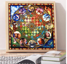 Load image into Gallery viewer, Crystal Rhinestone Diamond Painting Kit | Compass constellation animal
